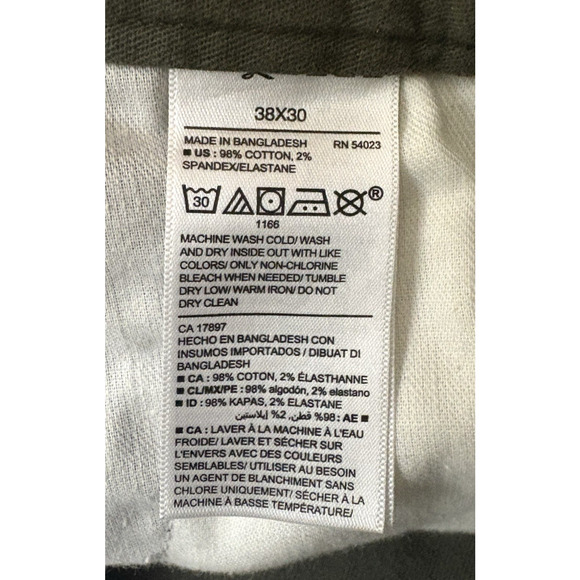 Old Navy Ultimate Tech Slim Built In Flex Pants Tan Mens Size 38x30 - Picture 4 of 9